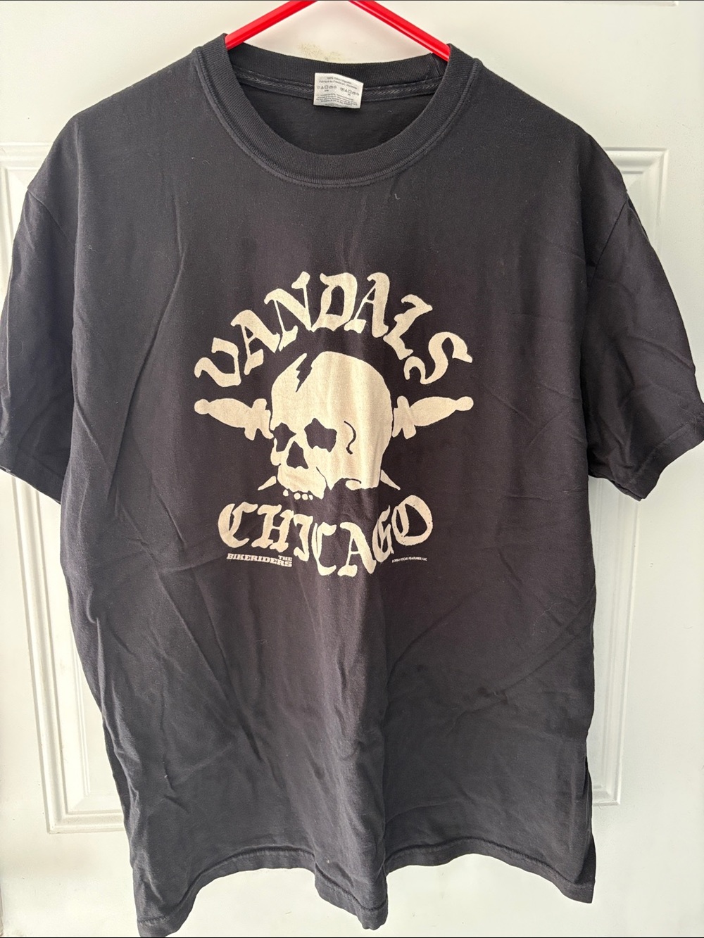 Chicago Skull Graphic Short Sleeve Tee - Black